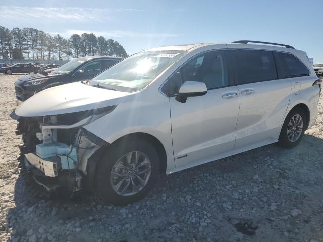 TOYOTA SIENNA XLE 2021 5tdyrkec1ms039867