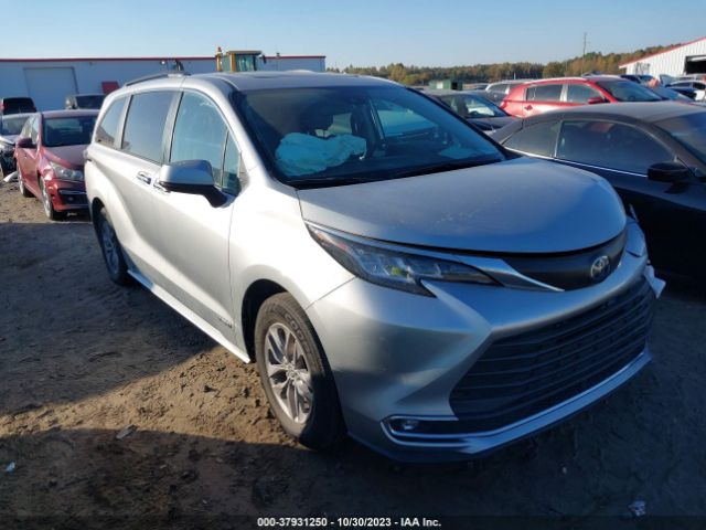 TOYOTA SIENNA 2021 5tdyrkec1ms064185