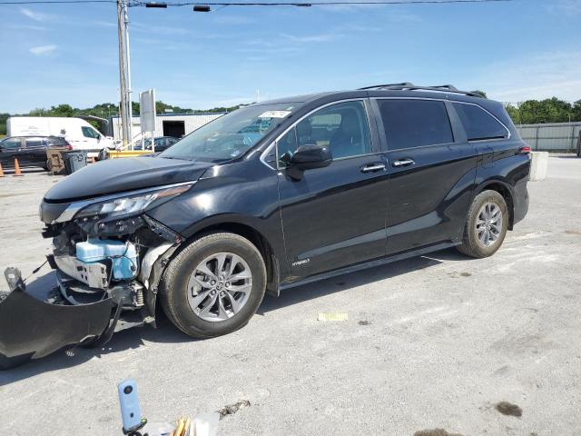 TOYOTA SIENNA XLE 2021 5tdyrkec1ms067443