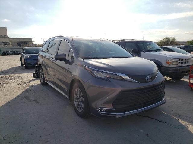 TOYOTA SIENNA XLE 2021 5tdyrkec1ms071461