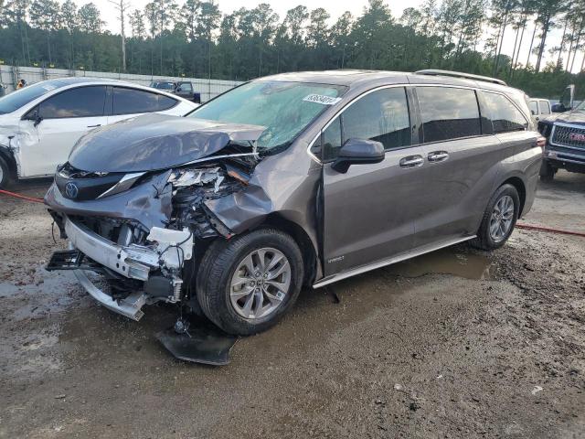 TOYOTA SIENNA XLE 2021 5tdyrkec1ms072058