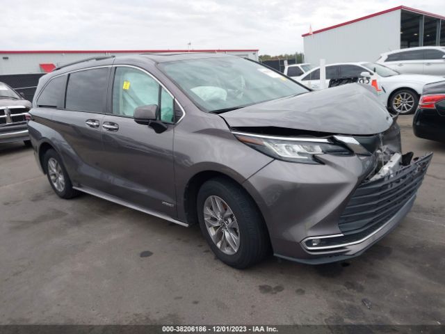 TOYOTA SIENNA 2021 5tdyrkec1ms073338