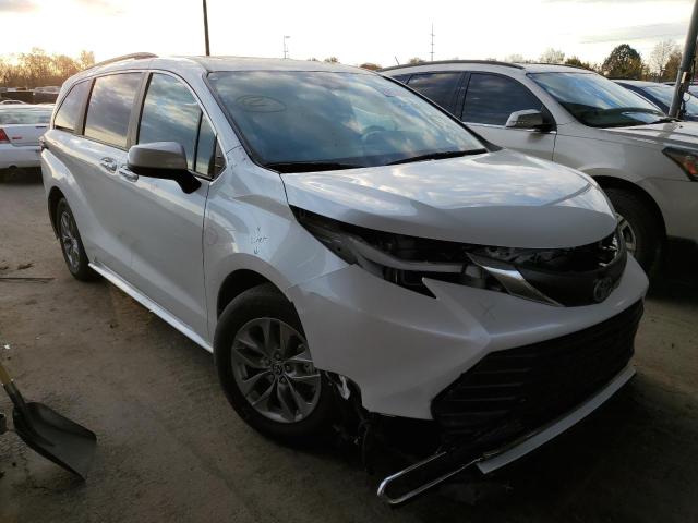 TOYOTA SIENNA XLE 2022 5tdyrkec1ns085071