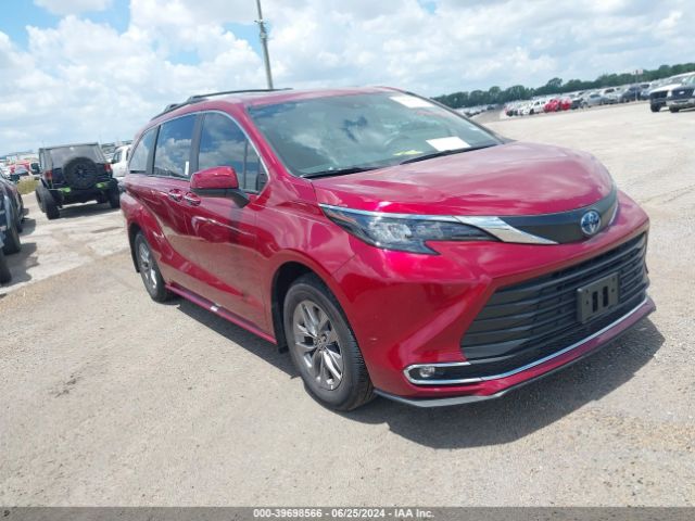 TOYOTA SIENNA 2024 5tdyrkec1rs184656