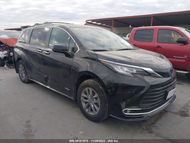 TOYOTA SIENNA 2021 5tdyrkec2ms051834