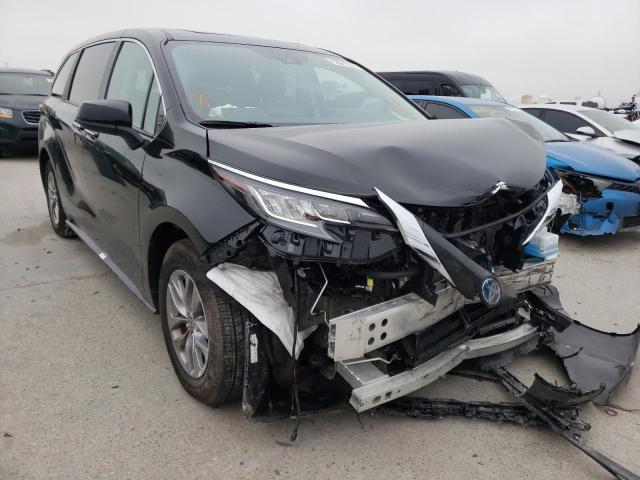 TOYOTA SIENNA XLE 2022 5tdyrkec2ns084379