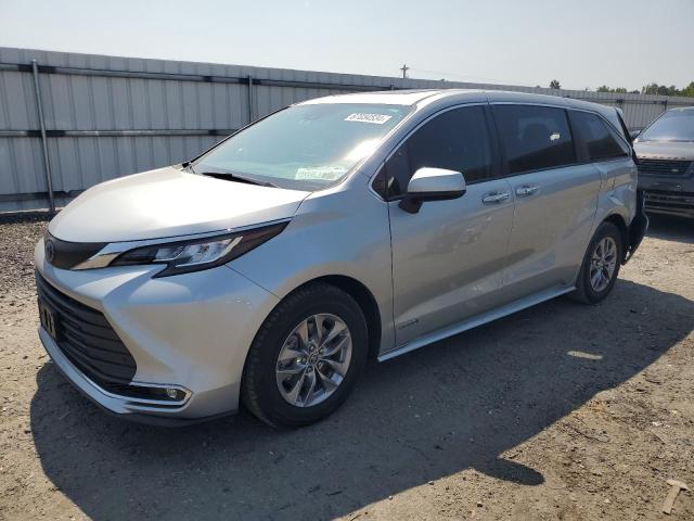 TOYOTA SIENNA XLE 2021 5tdyrkec3ms004831