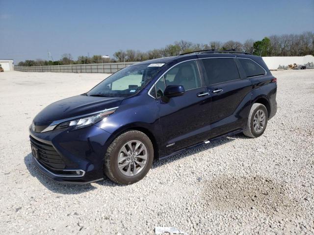 TOYOTA SIENNA XLE 2021 5tdyrkec3ms006918