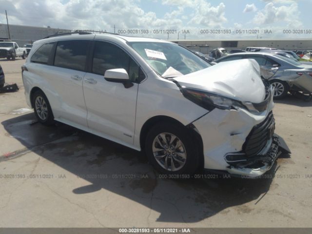 TOYOTA SIENNA 2021 5tdyrkec3ms015649