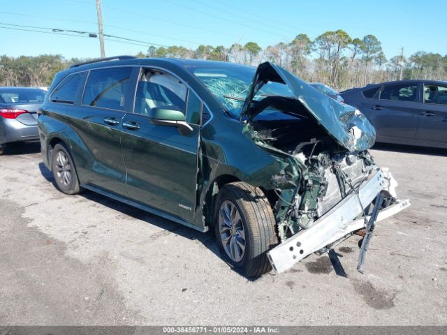 TOYOTA SIENNA 2021 5tdyrkec3ms029454