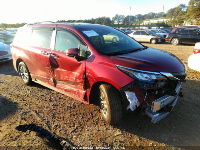 TOYOTA SIENNA 2021 5tdyrkec3ms030524