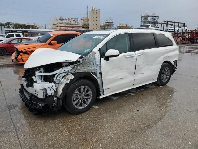 TOYOTA SIENNA XLE 2021 5tdyrkec3ms033715