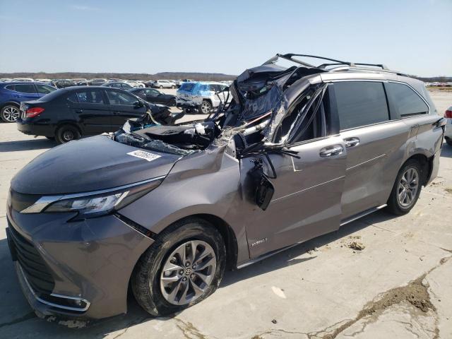 TOYOTA SIENNA XLE 2021 5tdyrkec3ms039532