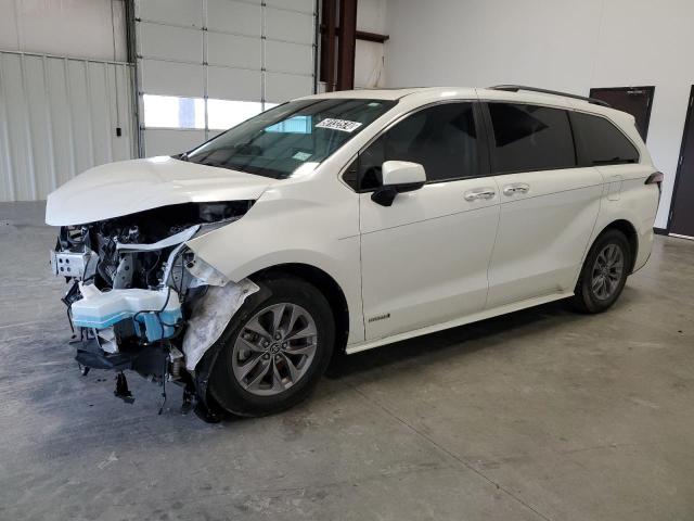 TOYOTA SIENNA XLE 2021 5tdyrkec3ms060543