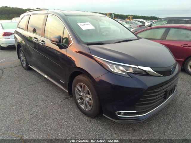 TOYOTA SIENNA 2021 5tdyrkec3ms064799