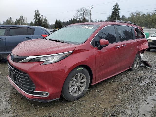 TOYOTA SIENNA XLE 2022 5tdyrkec3ns082155