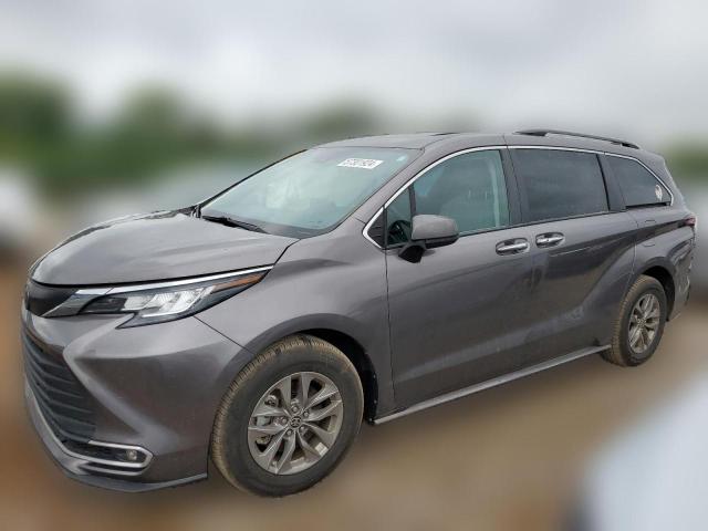 TOYOTA SIENNA XLE 2022 5tdyrkec3ns094581