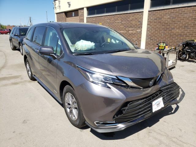 TOYOTA SIENNA XLE 2021 5tdyrkec4ms008788