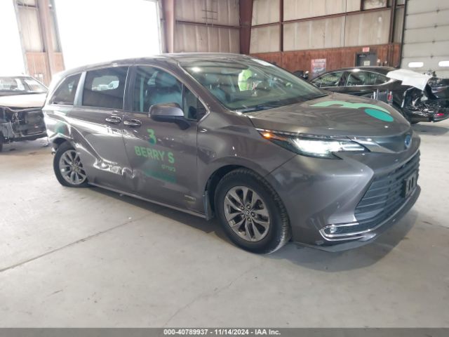 TOYOTA SIENNA 2021 5tdyrkec4ms012470