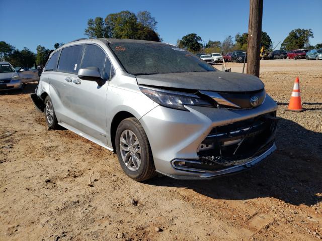 TOYOTA SIENNA XLE 2021 5tdyrkec4ms012484