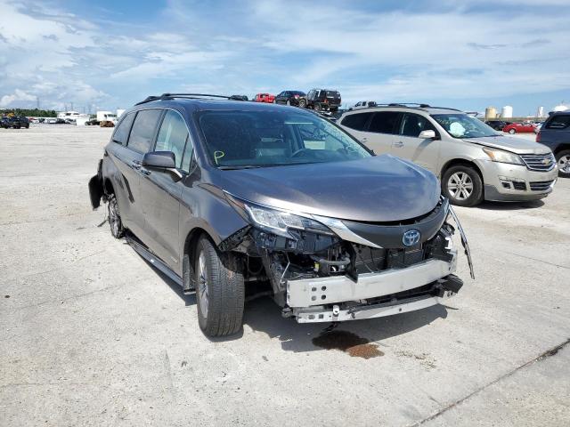 TOYOTA SIENNA XLE 2021 5tdyrkec4ms041080