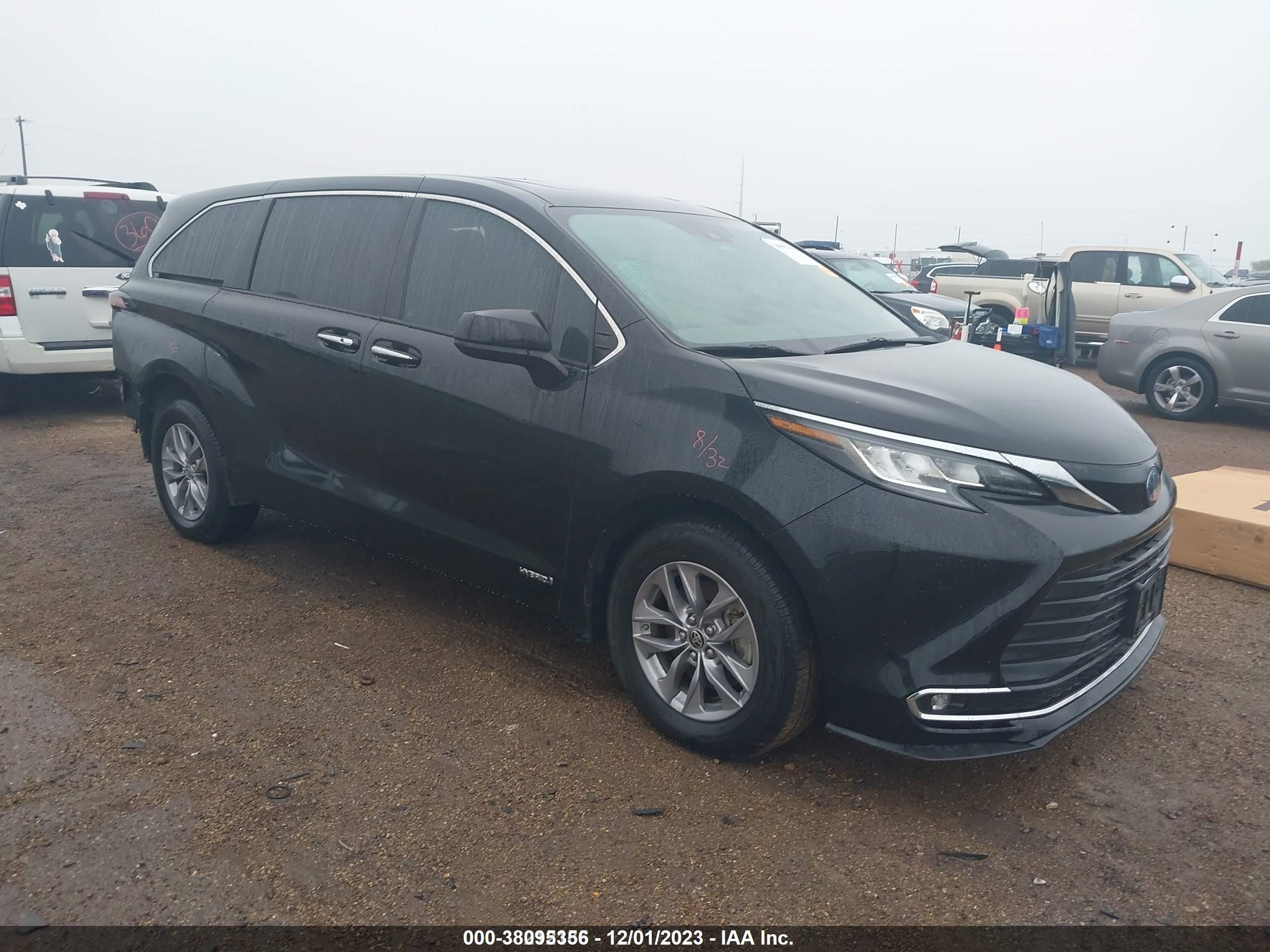 TOYOTA SIENNA 2021 5tdyrkec4ms055514