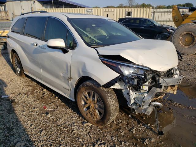 TOYOTA SIENNA XLE 2021 5tdyrkec4ms057439