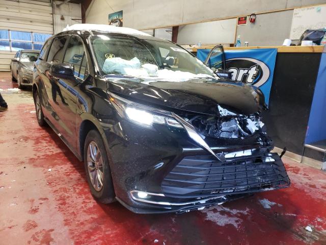 TOYOTA SIENNA XLE 2022 5tdyrkec4ns096727