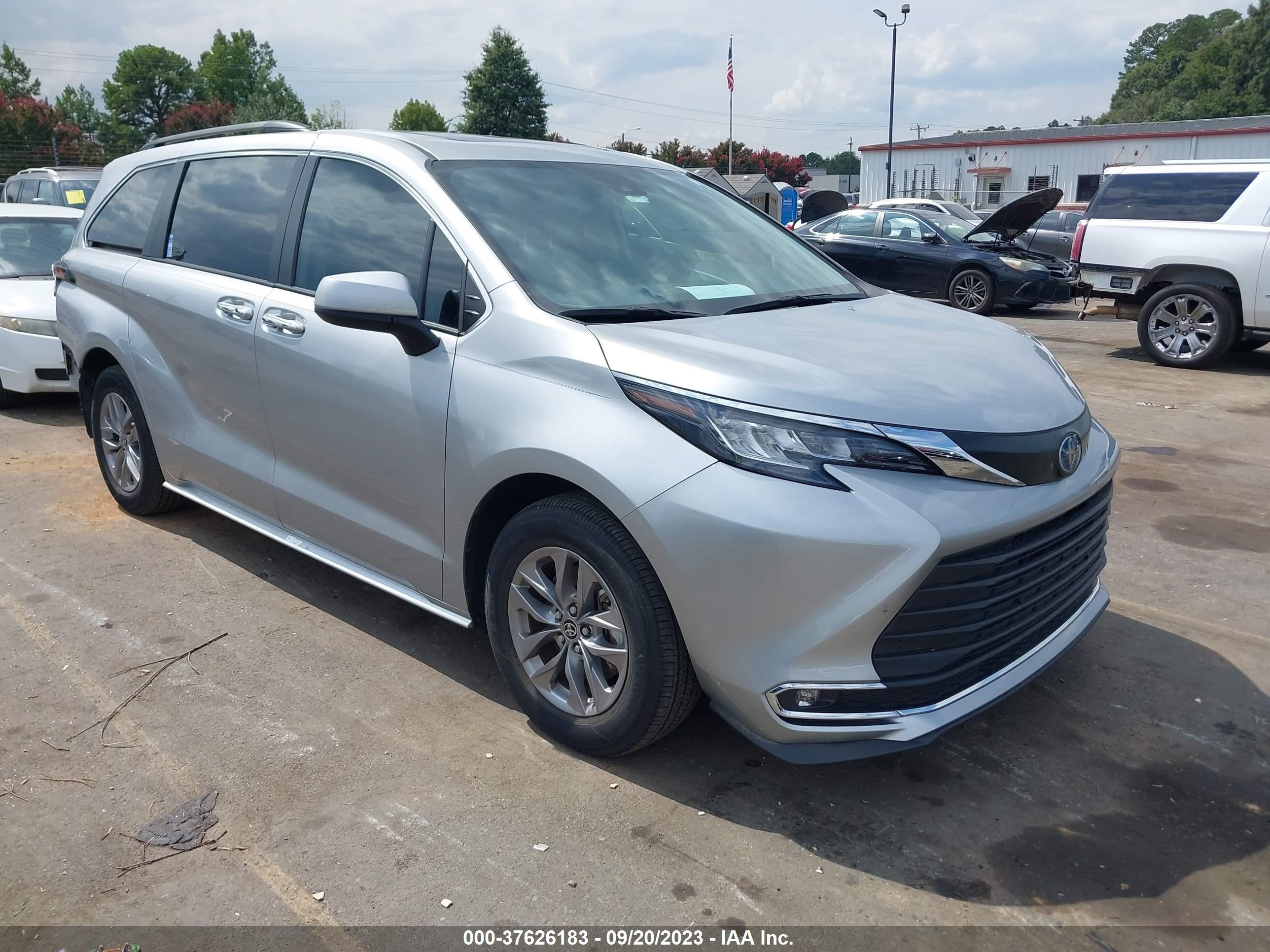 TOYOTA SIENNA 2022 5tdyrkec4ns098624