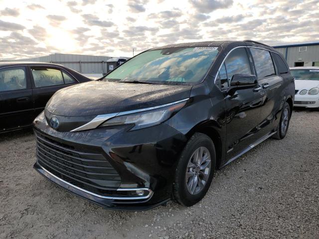 TOYOTA SIENNA XLE 2021 5tdyrkec5ms003163