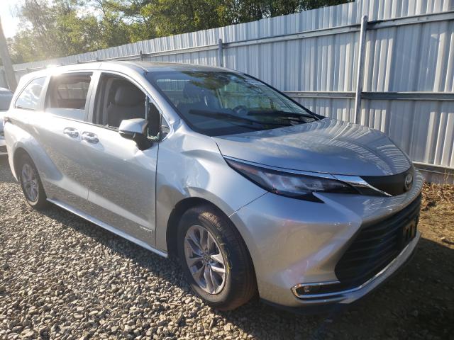 TOYOTA SIENNA XLE 2021 5tdyrkec5ms033859