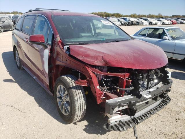 TOYOTA SIENNA XLE 2021 5tdyrkec5ms044666