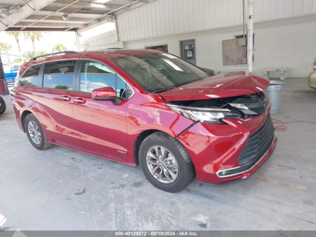 TOYOTA SIENNA 2021 5tdyrkec5ms050628