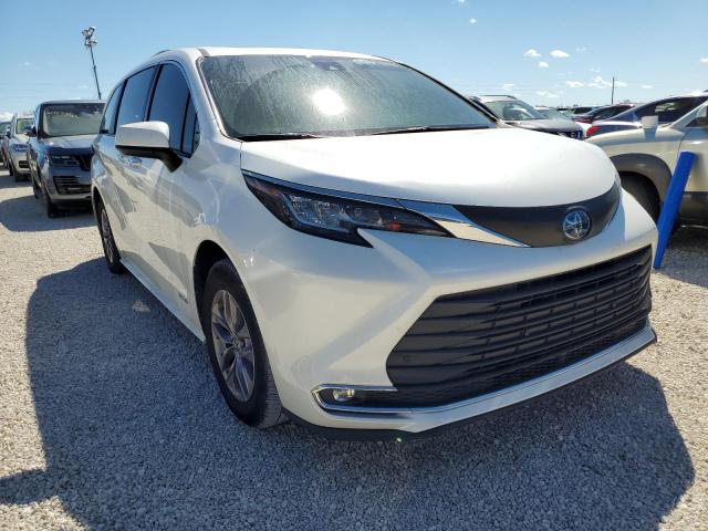 TOYOTA SIENNA XLE 2021 5tdyrkec5ms061774