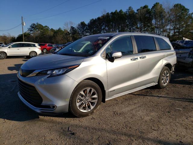 TOYOTA SIENNA XLE 2021 5tdyrkec5ms068935