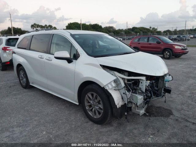 TOYOTA SIENNA 2022 5tdyrkec5ns102180