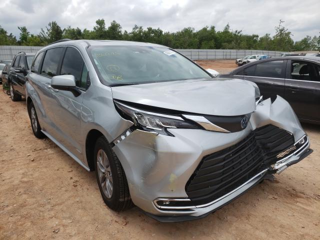 TOYOTA SIENNA XLE 2021 5tdyrkec6ms004550