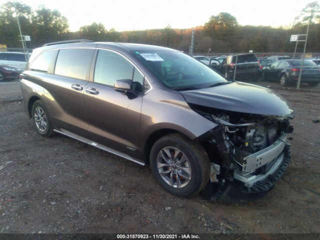 TOYOTA SIENNA 2021 5tdyrkec6ms044711