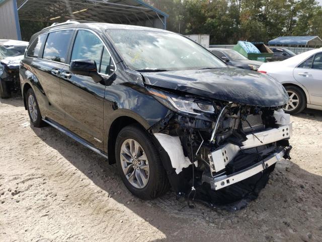 TOYOTA SIENNA XLE 2021 5tdyrkec6ms073058