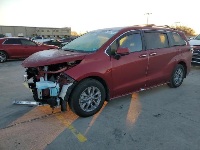 TOYOTA SIENNA XLE 2022 5tdyrkec6ns115732