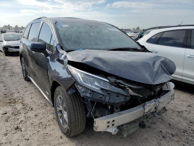 TOYOTA SIENNA XLE 2021 5tdyrkec8ms001438