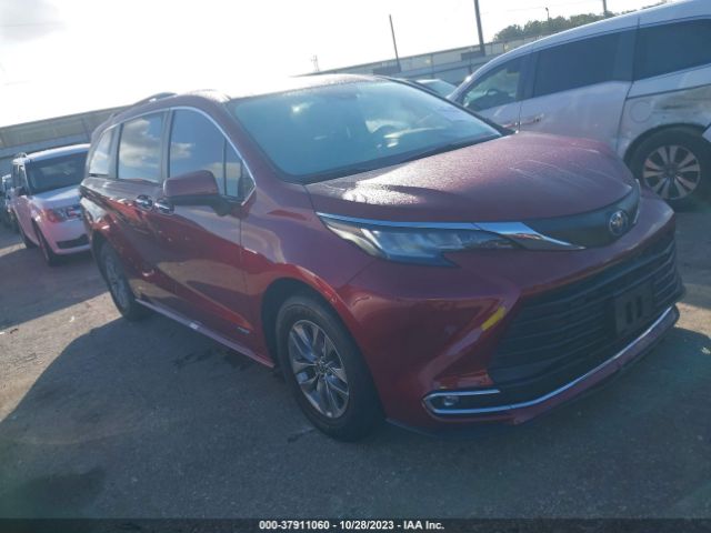 TOYOTA SIENNA 2021 5tdyrkec8ms006140