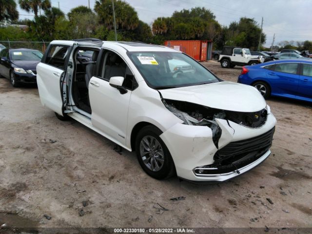 TOYOTA SIENNA 2021 5tdyrkec8ms013881