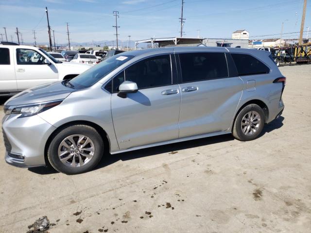 TOYOTA SIENNA XLE 2021 5tdyrkec8ms018367