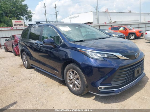 TOYOTA SIENNA 2021 5tdyrkec8ms028929