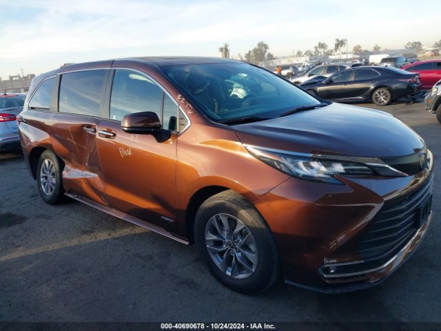 TOYOTA SIENNA 2021 5tdyrkec8ms032009