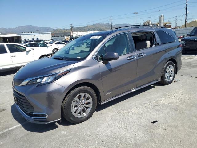 TOYOTA SIENNA XLE 2021 5tdyrkec8ms053796