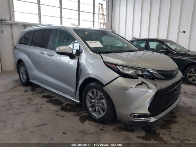 TOYOTA SIENNA 2021 5tdyrkec8ms065365