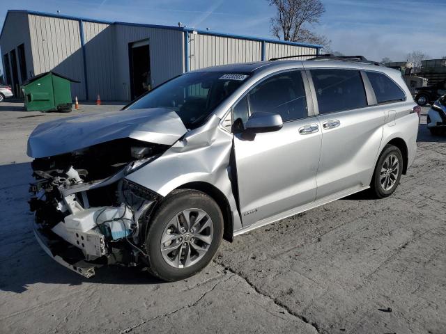 TOYOTA SIENNA XLE 2021 5tdyrkec8ms067486