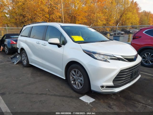 TOYOTA SIENNA 2022 5tdyrkec8ns101721